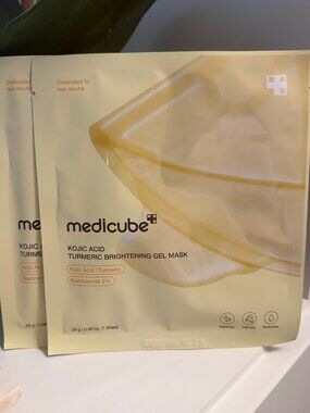 2 Medicube Kojic Acid Brightening Masks
